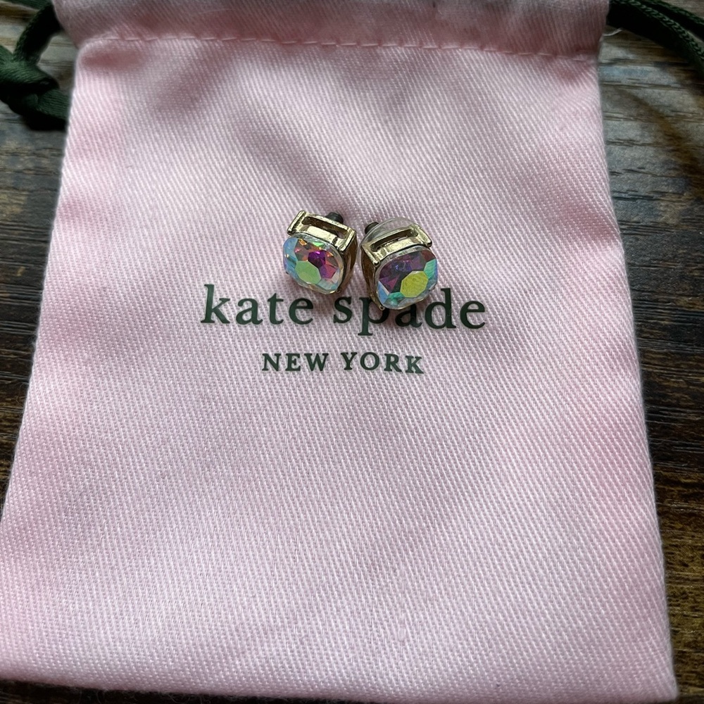 Kate Spade cushion stud earrings